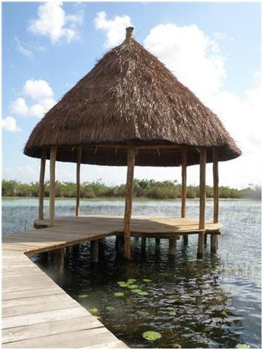 Muelle construccion bacalar
